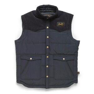 Howler Brothers Men's Dark Blue Quilted Vest